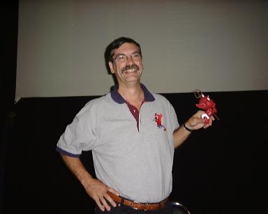 Le Docteur McKusick lors du sminaire "FreeBSD kernel Internals"  Paris, en novembre 2001 (photo © Hubert Tournier)