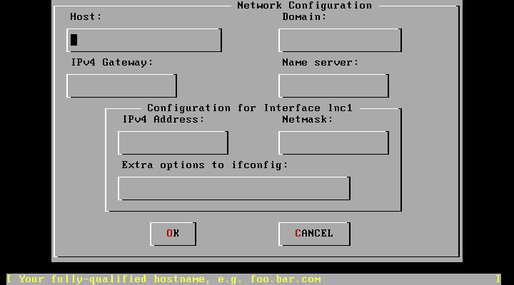 Network Configuration